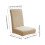 Stretch Chair Seat Covers Anti-Dust 4 Pcs 7