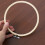 Embroidery Hoop Bamboo Metal Frame 1 Piece 2