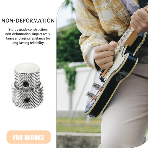 Volume Control Knob for Guitar Potentiometer 2 pcs 1