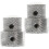 Volume Control Knob Professional Potentiometer 2 pcs 3