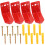 Fire Extinguisher Wall Mount Bracket Metal 4 pcs 5