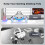 Meta Quest 3/3S 2-in-1 Charging Dock with 2 Batteries 6