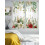 Christmas Sheer Curtains Green Eucalyptus Red Flowers Pine 3