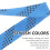 Ice Hockey Accessories Polyester Blue 96 in x 8 mm 1 Pair 6