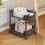 Karymi Pulley Storage Rack with Hooks Wall Mountable 4