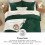 Emerald Green King Comforter Set Boho Forest Vintage 5