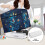 Floral Moon Butterfly Sewing Machine Cover Washable 5