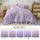 Lavender Twin Comforter Set Microfiber 2-Piece 7