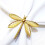 Napkin Buckles Gold Circle Rings 4 Pcs 4