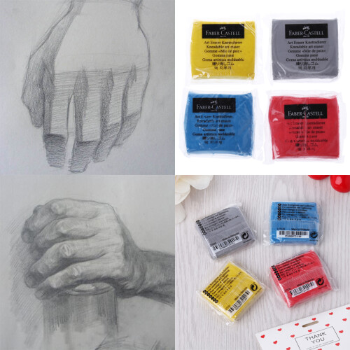 Kneaded Art Eraser Soft Durable Sketch Putty 1 piece 2