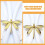 Napkin Buckles Gold Circle Rings 4 Pcs 8