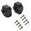 Motorcycle Handlebar Riser Aluminum Alloy Black 3