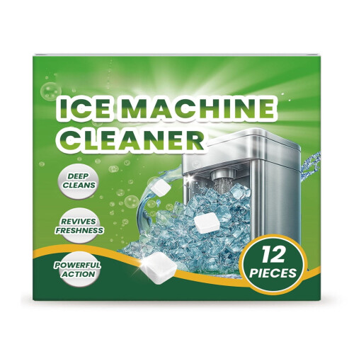 Ice Maker Cleaning Tablets Descaling Deodorizing 12 Pack 1