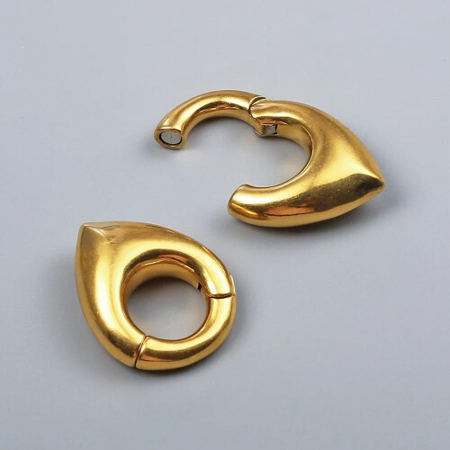 Hypoallergenic Stainless Steel Ear Weights 2PCS 2