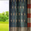 National Flag Curtains 2-Panel Retro Blackout Drapes with 6