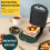 Electric Sandwich Maker 2-Slice Non-Stick Plates US 4