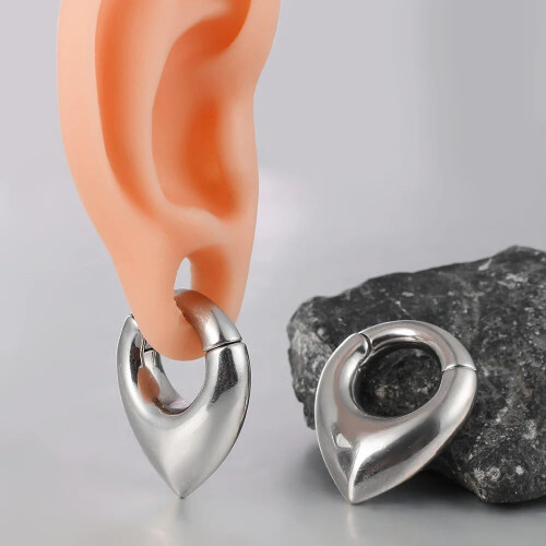 Hypoallergenic Stainless Steel Ear Weights 2PCS 2