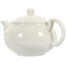 NICEXMAS Ceramic Teapot White 1.5L