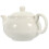 NICEXMAS Ceramic Teapot White 1.5L 1