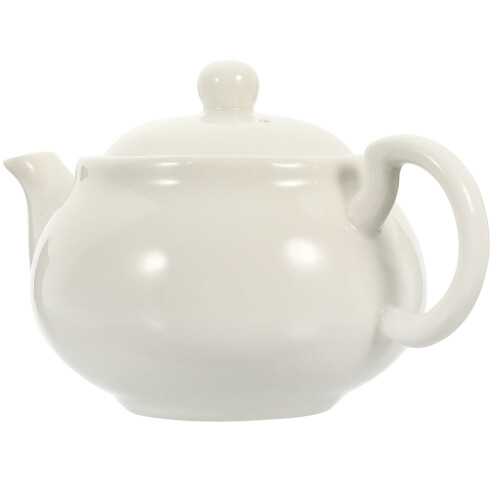 NICEXMAS Ceramic Teapot White 1.5L