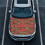 Polyester Car Hood Cover Stretchable Poinsettia Design 1