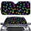 Dog Paw Print Foldable Windshield Sun Shade UV Blocking 1