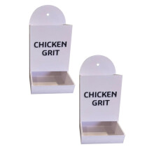 Heavy Duty Automatic Chicken Oyster Shell Feeder Hanging