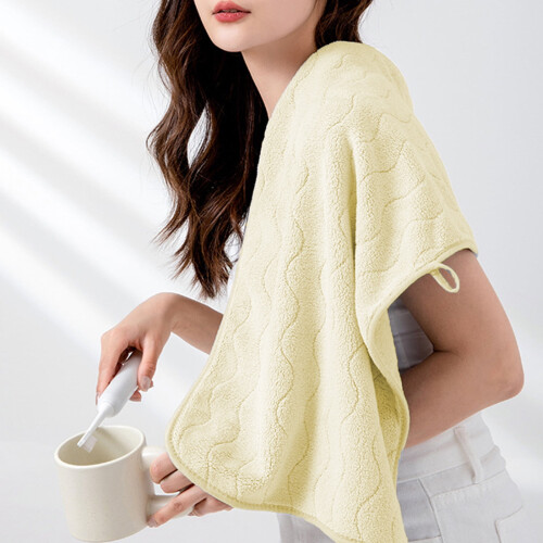 Microfiber Coral Fleece Bath Towel 75x35 cm
