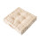 Square Meditation Pillow Thick Tufted Floor Cushion 1