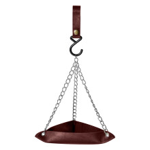 Hanging Bird Feeder Tray Triangle Design 7.6x7.6x1.5 in