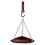 Hanging Bird Feeder Tray Triangle Design 7.6x7.6x1.5 in 1
