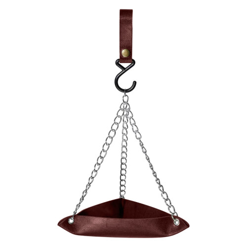 Hanging Bird Feeder Tray Triangle Design 7.6x7.6x1.5 in