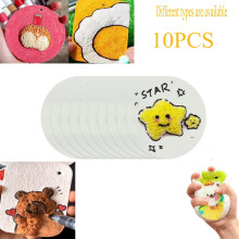 3D Foam Texture Paper Drawing Kit Sponge Canvas 10PC