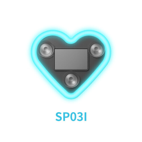 Solar Heart LED Ambient Light IP65 Waterproof 5 Modes