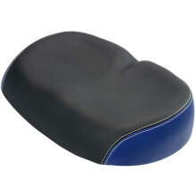 Garneck Noseless Bike Saddle Black Waterproof Comfortable