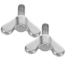 Flag Bolts 304 Stainless Steel Butterfly Screws 2 Pcs