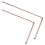 Copper Dowsing Rods Sturdy 2-Piece Set 1