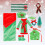 Holiday doll sleeping bag pajama scarf set 2