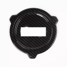 Carbon Fiber Steering Wheel Center Ring Trim for Jeep