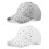 Rhinestone Baseball Cap Adjustable Breathable 2 Pcs 1