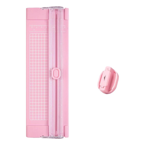 A4 Paper Cutter Mini Craft Trimmer Non-Slip Ruler
