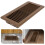 Brown Iron Floor Vent Grille for Air Circulation 1 Piece 1