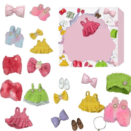 Kids Countdown Timer Toy Set – Blind Box Doll Accessories