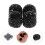 Valve Stem Caps with Crystal Rhinestones 4pcs 1