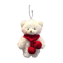 Bear Plush Toy Hanging Decoration Scarf Pendant 1 piece