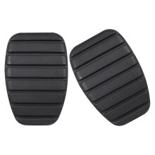 Automobile Rubber Brake and Clutch Pedal Pad Set 2 pcs