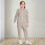 Children's Hooded Zip-Up Onesie with Pockets, Solid Color, 5