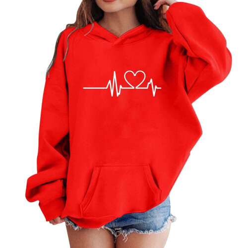 Girls Pullover Hoodie Sweatshirt with Pocket, Long Sleeve 1