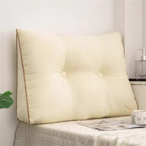 Triangular Headrest Pillow 24x20 Inch Detachable Cover 2