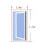 Magnetic Fly Screen Door Mesh 1.5 x 1.3 m 3 pcs 3